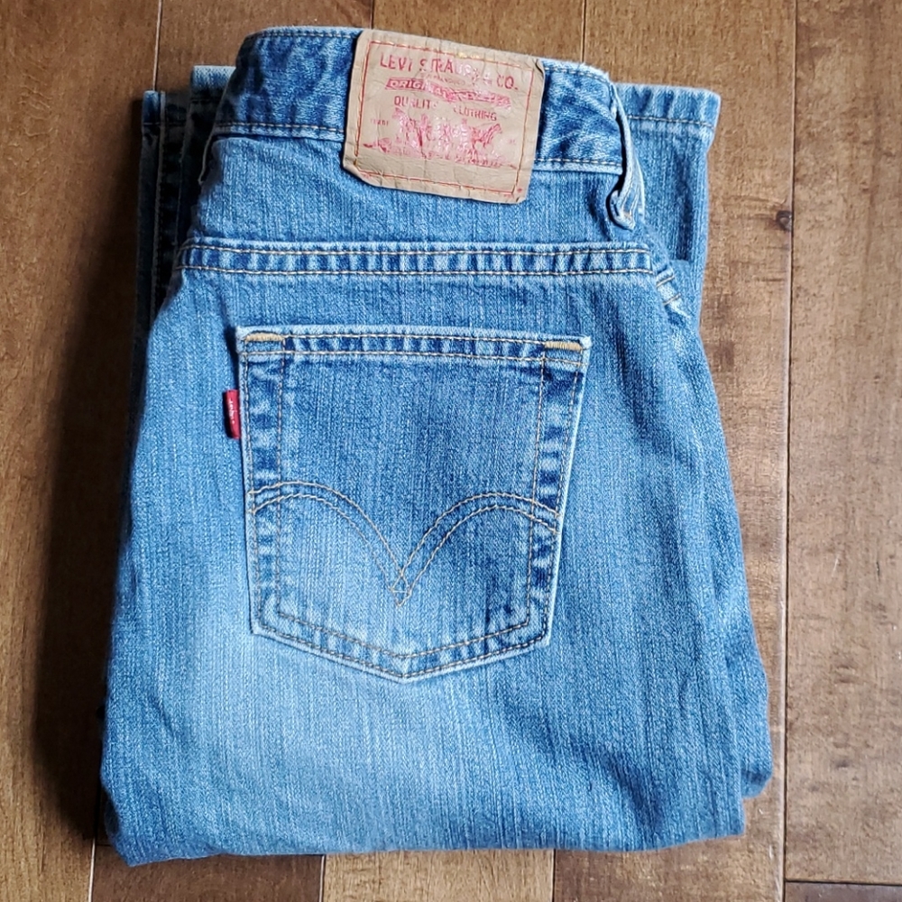 Levi's jeans, boot cut, woman's size 5L